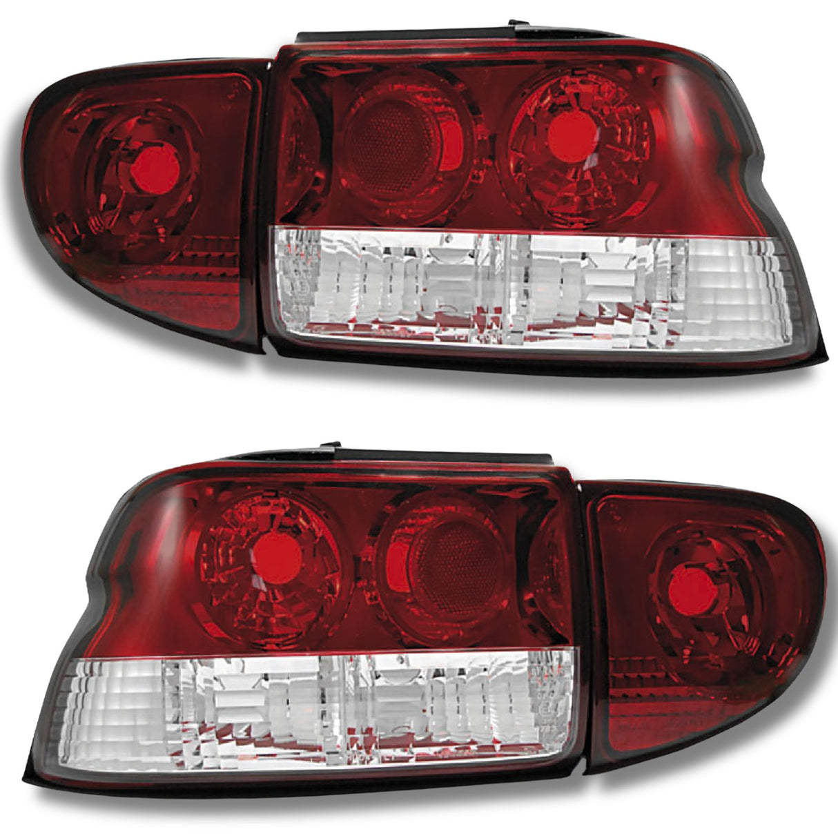Rückleuchten Set in rot für Für Ford Escort MK6/7 1993-2000