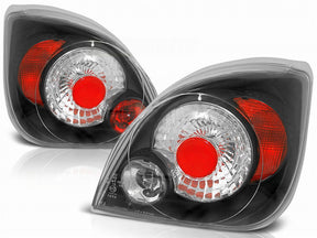 Schwarze Rückleuchten Set für Ford Fiesta MK4/5 10.95-04.02 im Detail