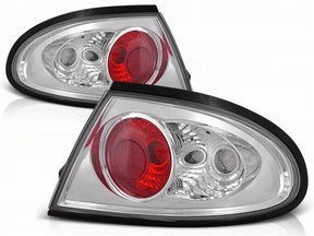 Chrom Rückleuchten Set für Mazda 323F BA 94-09.98, Tuning LED Rücklichter