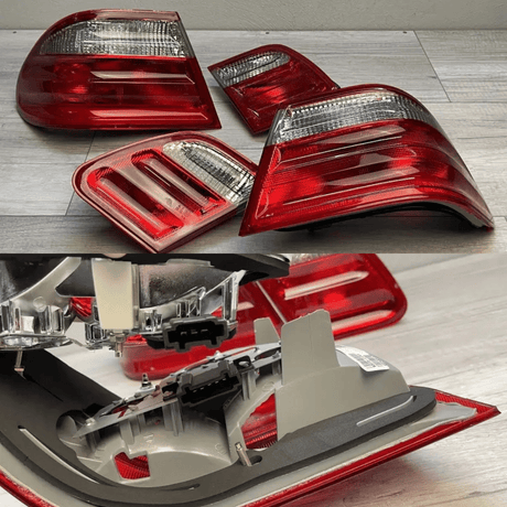 Rückleuchten Set in rot für Für Mercedes W210 E-Klasse 1995-03.2002 - CR Tuning