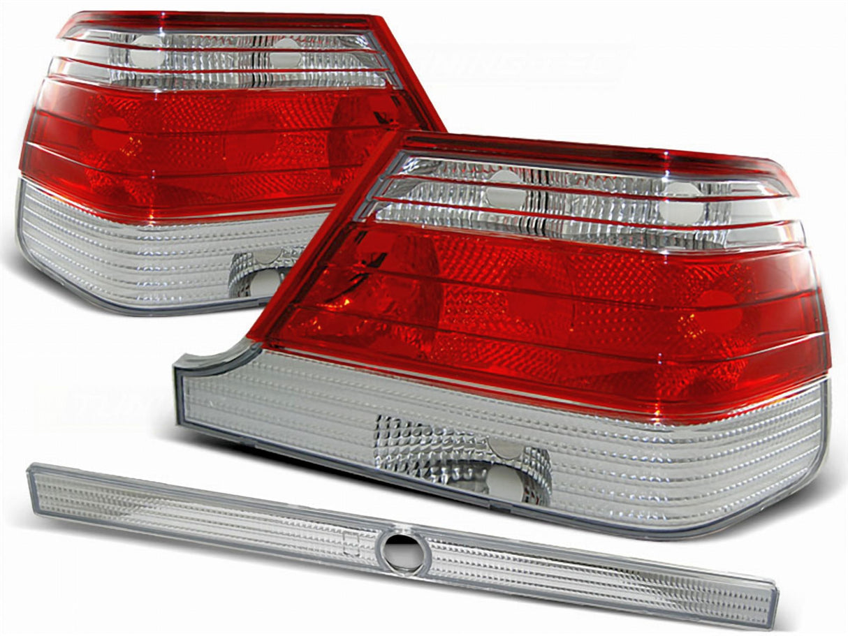 Rückleuchten Set in rot für Mercedes W140 1995-10.1998