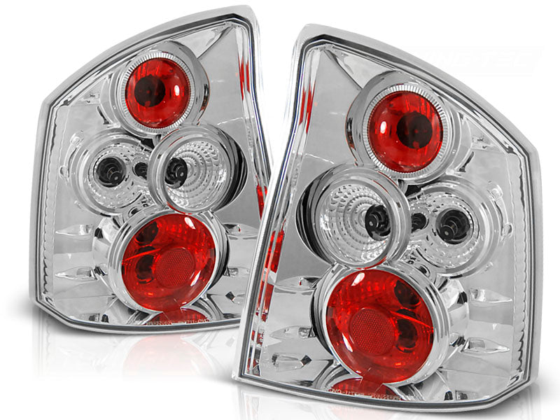 Halogen Rückleuchten Set Chrom für Opel Vectra C 2002–2008 Hatchback & Limousine