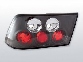 Schwarzes Rückleuchten Set für Opel Calibra 08.1990-06.97 mit roten und weißen Leuchten