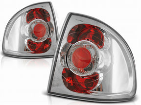 Chrom Rückleuchten Set für Opel Astra F 1991-1997, LED Tuning Zubehör