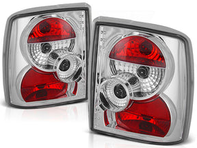 Chrom Rückleuchten Set für Opel Vectra A 1988-1995, Tuning LED Rücklichter