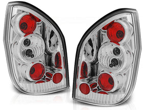 Chrom Rückleuchten Set für Opel Zafira 1999-2006, LED Tuning Zubehör