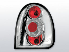 Chrom Rückleuchten Set für Opel Corsa B 3D 1993-2000 Tuning Zubehör