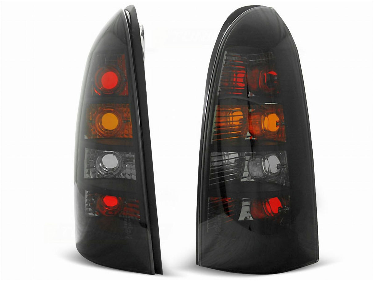 Rückleuchten Set in schwarz für Für Opel Astra G 09.1997-02.2004 KOMBI