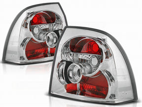 Chrom Rückleuchten Set für Opel Vectra B 1999-03.2002, Tuning Rücklichter
