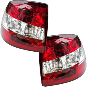 Rückleuchten Set für Opel Astra G 09.1997-02.2004 3+5 Türer rot weiß - CR Tuning