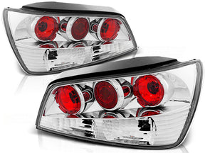 Chrom Rückleuchten Set für Peugeot 306 1993-1997, LED Tuning Zubehör
