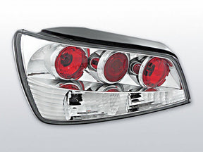 Chrom Rückleuchten Set für Peugeot 306 1997-2001, Tuning LED Rücklichter