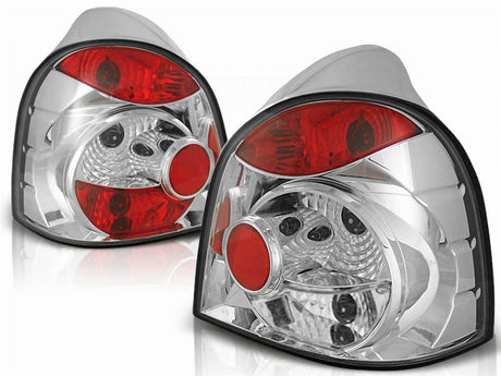Chrom Rückleuchten für VW Golf 4, LED Rücklichter, Tuning Zubehör