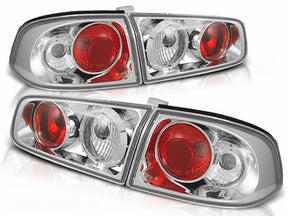 Chrom Rückleuchten Set für Renault Laguna II Liftback, 2004-2005, Tuning Zubehör