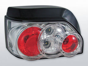 Rückleuchten Set chrom für Renault Clio 90-98, LED Rücklichter Tuning Zubehör