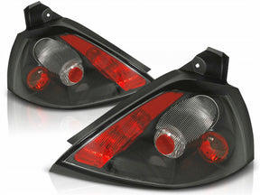 Schwarzes Rückleuchten Set für Renault Megane II 11/2002-12/2005, Tuning Zubehör