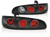 Halogen Rückleuchten Set Schwarz für Seat Ibiza 6L 2002–2008 Limousine & Hatchback