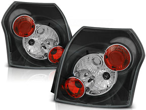 Schwarzes Rückleuchten Set für Toyota Corolla 12.01-07, LED-Rückleuchten, Tuning, Ersatzteile