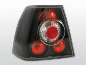 Schwarze Rückleuchten Set für VW Bora 1998-2005, Tuning Zubehör, LED Rücklichter