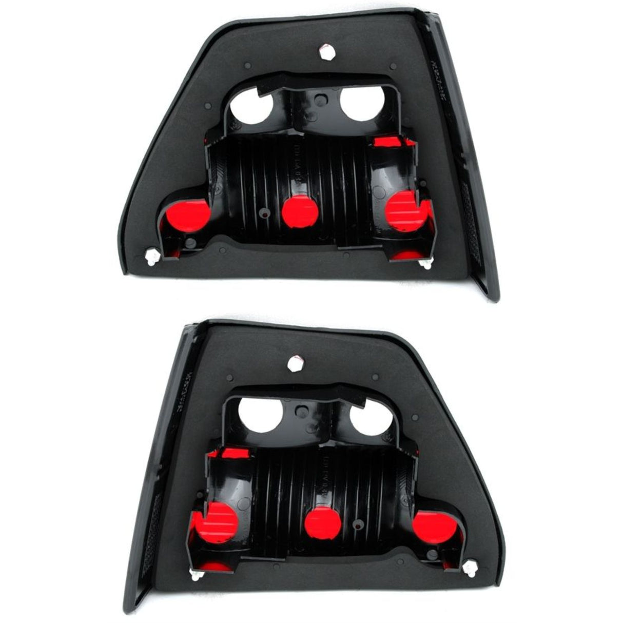 Rückleuchten Set rot schwarz für VW Golf 2 08.1983-08.1991