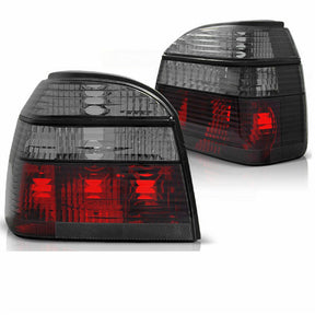 Rückleuchten Set rot smoke für VW Golf 3 1991-1997, Tuning Rücklichter
