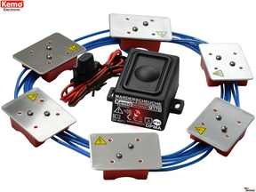 Kemo Marderschreck M176 mit 5 Ultraschall-Lautsprechern, wasserdicht IP65, 12V KFZ Marderschutz
