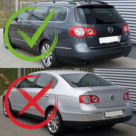 LED Rückleuchten in smoke für VW Passat 3C Variant Kombi 2005-2009