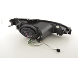 LED Scheinwerfer in chrom für Peugeot 206 10.1998-02