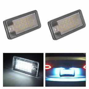 LED Kennzeichenbeleuchtung für Audi A3 A4 A5 A6 A8 Q7, E-Prüfzeichen, Kennzeichenlicht