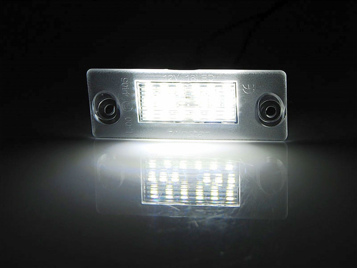 Für Audi A4 B5 Limo / Avant LED Kennzeichenbeleuchtung - E-Prüfzeichen