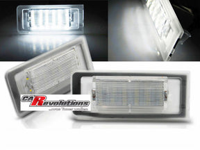 für Audi TT 8N LED Kennzeichenbeleuchtung mit E-Prüfzeichen von CR-Tuning, klare Linsen, helle LEDs