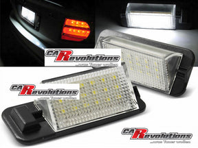 leuchtend für BMW 3er E36 LED Kennzeichenbeleuchtung mit E-Prüfzeichen, hell