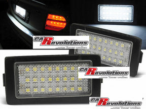 für BMW E38 LED Kennzeichenbeleuchtung mit E-Prüfzeichen, Kennzeichenlicht für Tuning