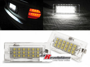 LED Kennzeichenbeleuchtung für BMW X3 E-Prüfzeichen, leuchtstarke Kennzeichenleuchte mit vielen LEDs