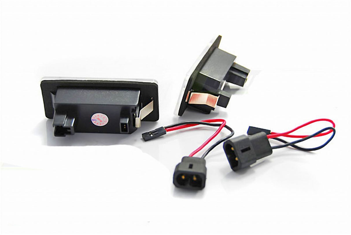 LED Kennzeichenbeleuchtung Set für BMW E90 E91 E92 E93 E-Prüfzeichen