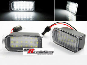 LED Kennzeichenbeleuchtung für Ford Fiesta MK7 2008-2012, E-Prüfzeichen, CR-Tuning