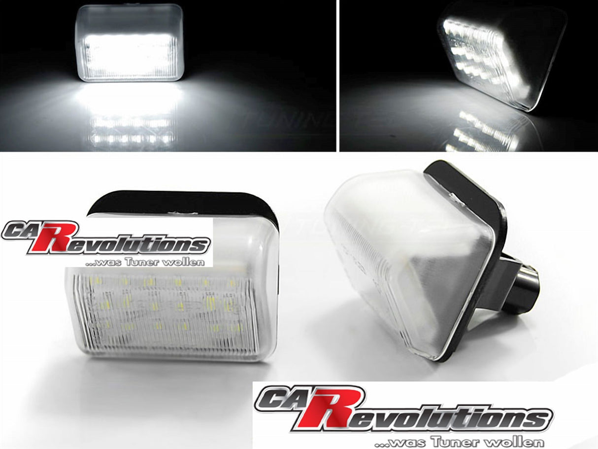 Für Mazda 6 2002 bis 2007- LED Kennzeichenbeleuchtung - E-Prüfzeichen