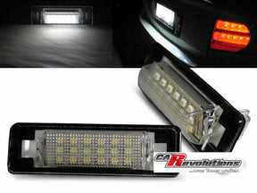 LED Kennzeichenbeleuchtung für Mercedes W202 Facelift, E-Prüfzeichen, CR-Tuning