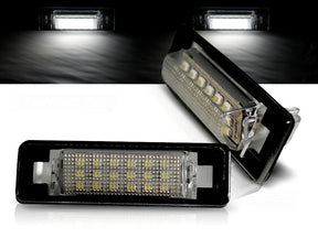 LED Kennzeichenbeleuchtung Set für Mercedes W210 W202 Limousine, 2er Pack, Kennzeichenleuchten mit hellen LEDs