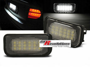 Für Mercedes W203 Limousine- LED Kennzeichenbeleuchtung - E-Prüfzeichen - CR Tuning