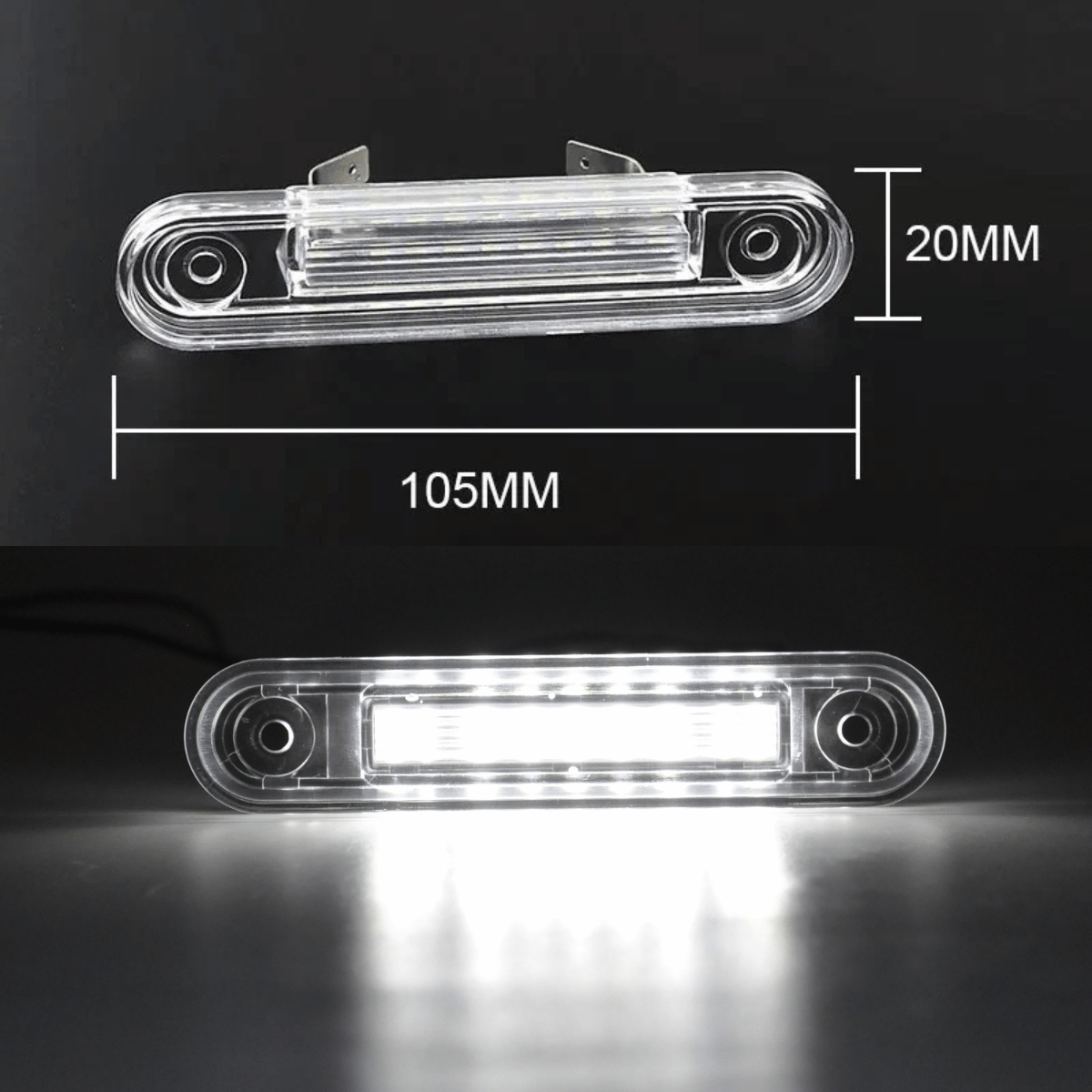 LED Kennzeichenbeleuchtung Set für Mercedes W124 W201 W202 1985-2001