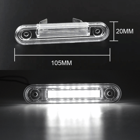 LED Kennzeichenbeleuchtung Set für Mercedes W124 W201 W202 1985-2001