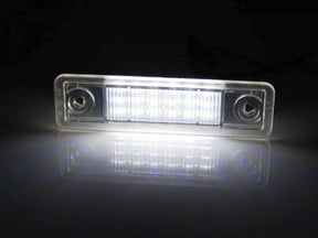 für Opel Zafira A LED Kennzeichenbeleuchtung mit E-Prüfzeichen, 18 LEDs, klare Optik