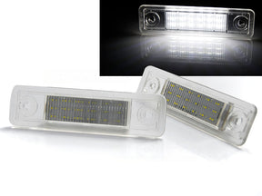 LED Kennzeichenbeleuchtung Set für Opel Astra F Corsa B Vectra C Omega A B, 12V 18 LED Kennzeichenleuchten