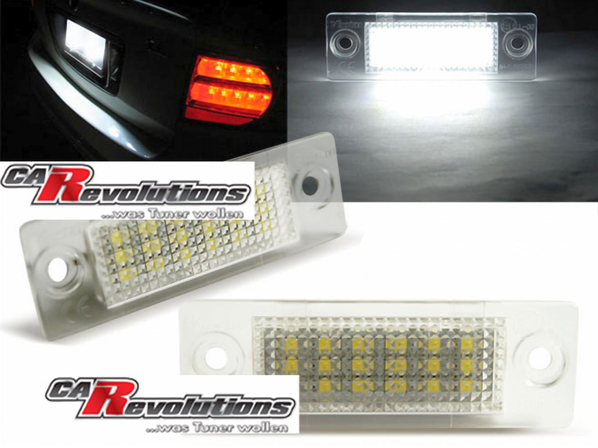 Für VW Golf Plus ab 2005- LED Kennzeichenbeleuchtung - E-Prüfzeichen