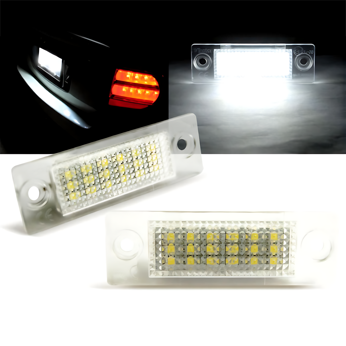 LED Kennzeichenbeleuchtung Set für VW Fahrzeuge - CANBUS kompatibel