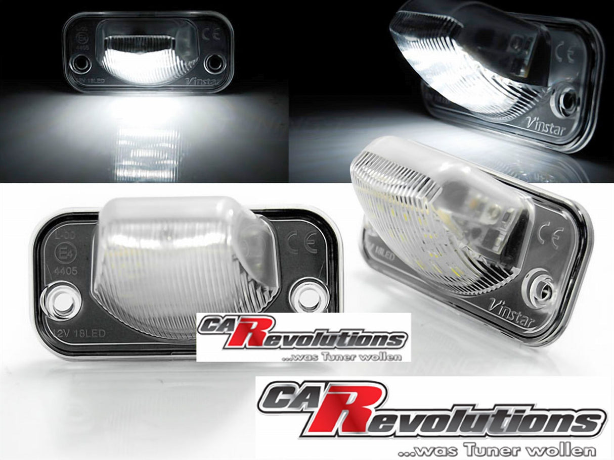 Für VW T4 Bus 1990 bis 2003- LED Kennzeichenbeleuchtung - E-Prüfzeichen