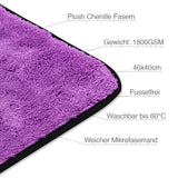 Liquid Elements Purple Monster Mikrofaser Tuch 1800 GSM polieren trocknen wachsen