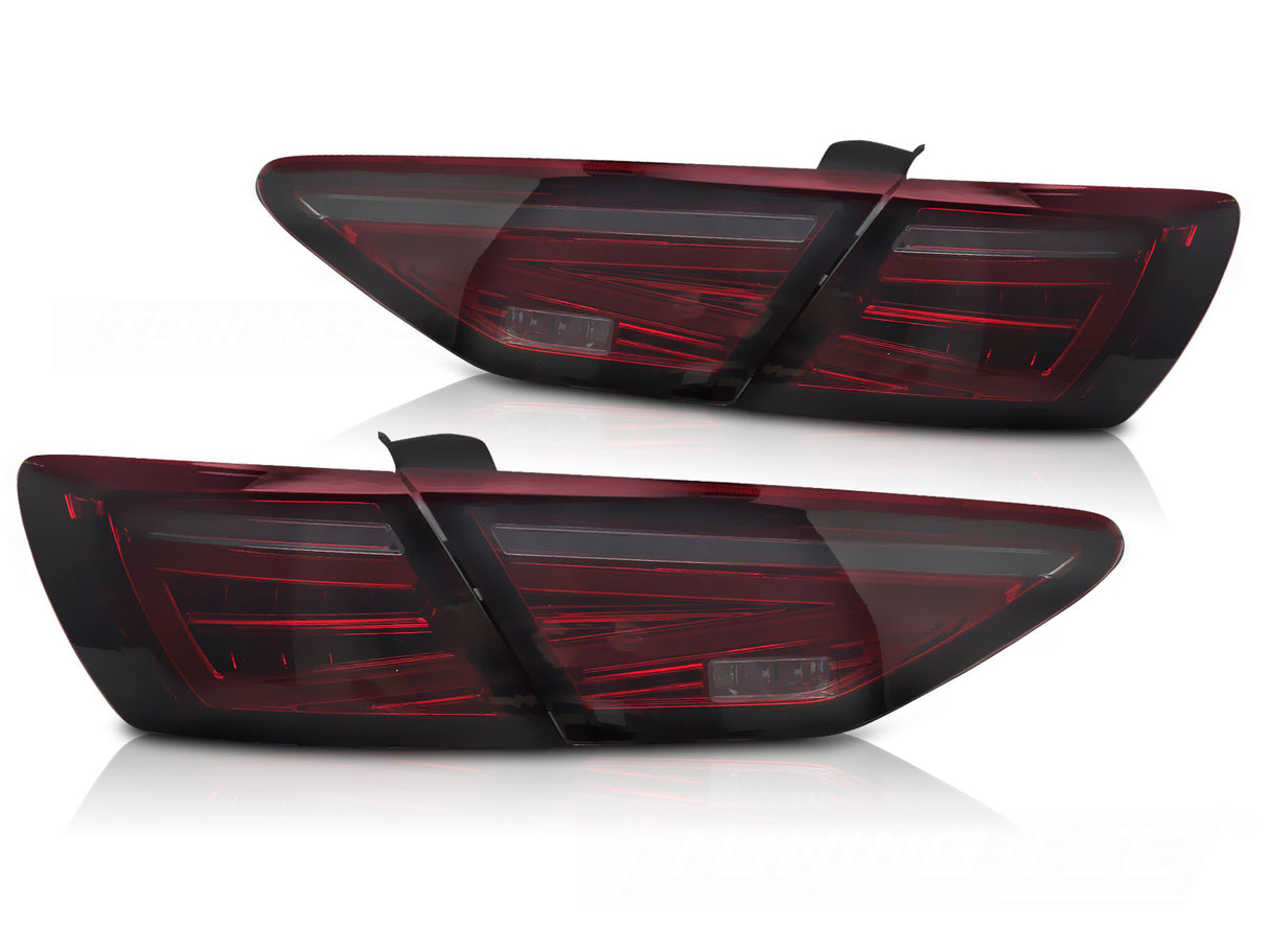LED Rückleuchten Set Rot Smoke für Seat Leon III 5F 2012-2020 Lauflicht OEM LED