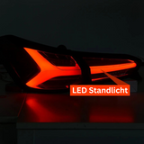 Voll LED Rückleuchten Set für Ford Focus MK4 Fließheck 2018-2021 Rot Weiß